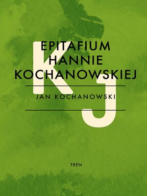 cover image of Epitafium Hannie Kochanowskiej